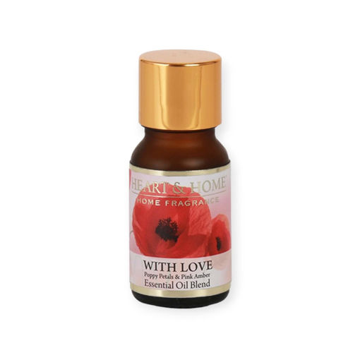 Picture of H&H ESSENTIAL OIL WITH LOVE POPPY PETALS&PINK AMBER 10ML